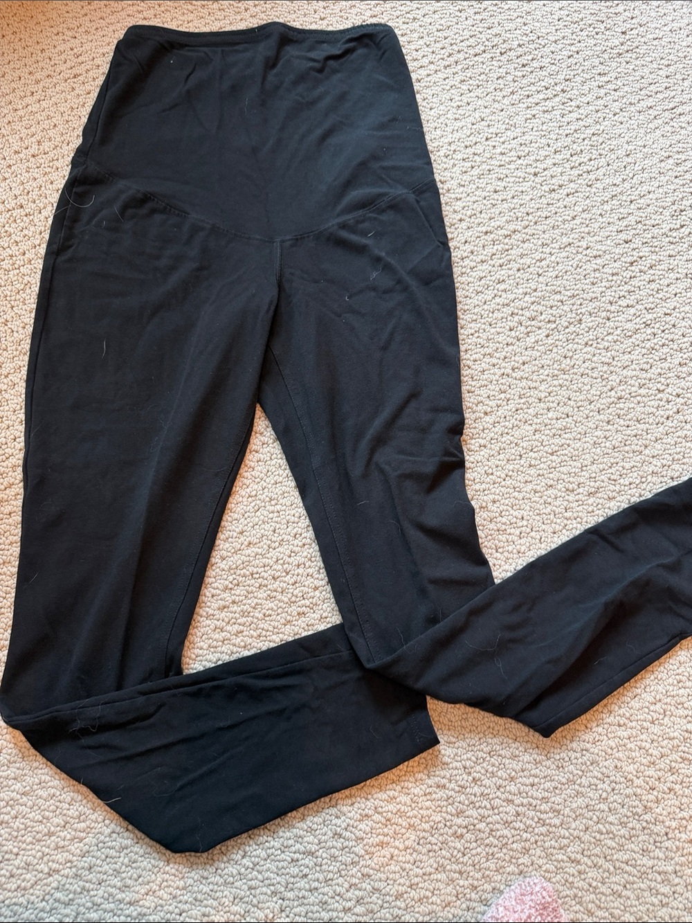 Isabel maternity black leggings
